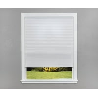 Light Filtering Size: 34 W x 48 H White BlindsAvenue Cellular Honeycomb Cordless Shade 9//16 Single Cell